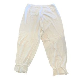 Women's Free People Intimately Organic Cotton lounge pants white